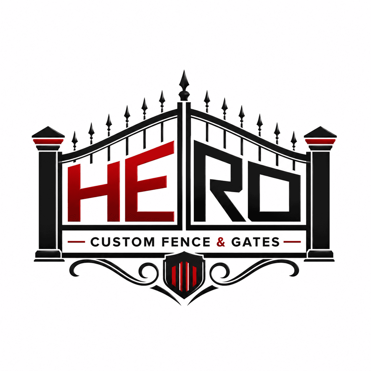 Hero Fence & Gates Logo